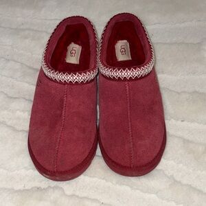 Men’s UGG Burgundy Tasmans Slip-Ons
